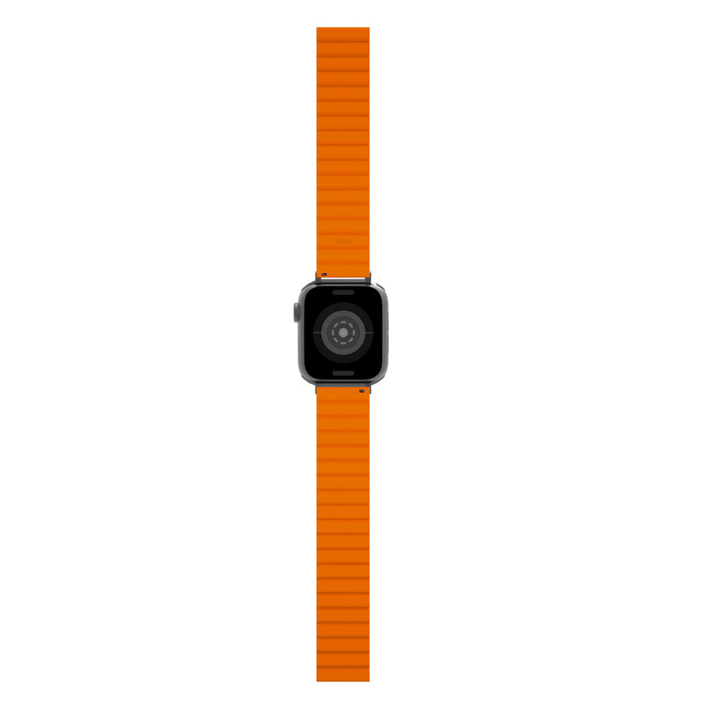 JCPal FlexForm Pasek do Apple Watch Band Czarny/Pomarańczowy (38/40/41mm)