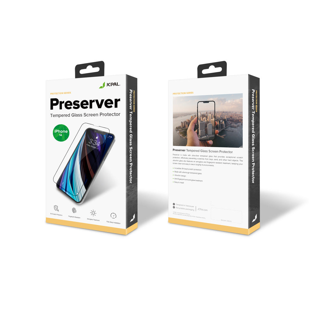 JCPal Preserver Glass Protector Szkło Ochronne do iPhone 14/13 PRO/13