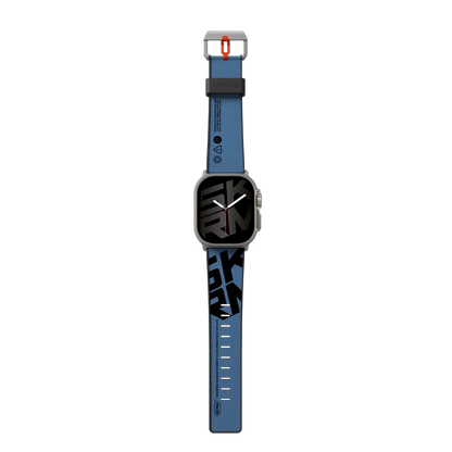 SKINARMA Pasek do APPLE WATCH ULTRA ~ SPUNK BLUE