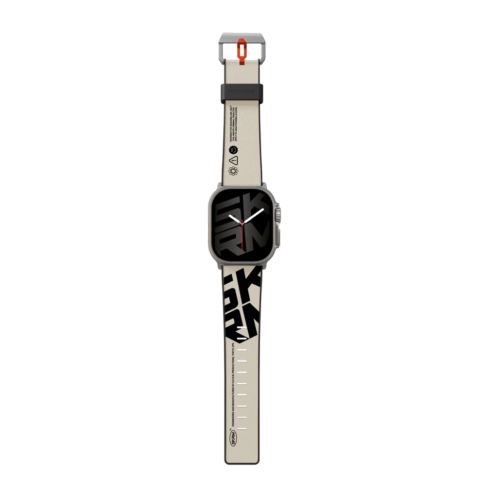 SKINARMA Pasek do APPLE WATCH ULTRA ~ SPUNK IVORY