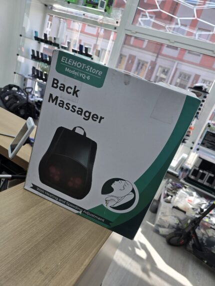 Masażer do pleców ELEHOT z funkcją grzania – relaks i regeneracja